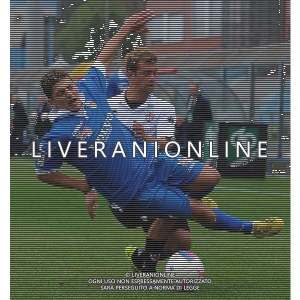 Campionato di Calcio Lega Pro Prima Divisione Girone A 2013/2014 7 Giornata Como - 20.10.2013 Como-Pro Vercelli Nella Foto:gammone-pepe /Ph.Vitez-Ag. Aldo Liverani