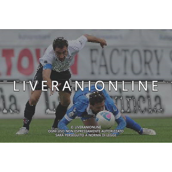 Campionato di Calcio Lega Pro Prima Divisione Girone A 2013/2014 7 Giornata Como - 20.10.2013 Como-Pro Vercelli Nella Foto:ranellucci-perna /Ph.Vitez-Ag. Aldo Liverani