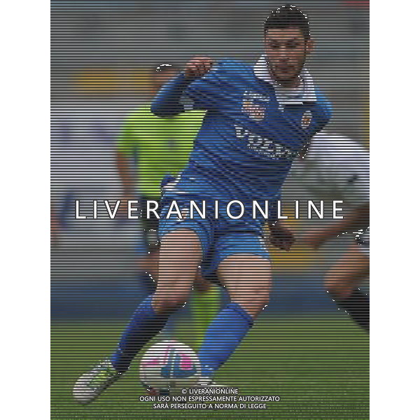 Campionato di Calcio Lega Pro Prima Divisione Girone A 2013/2014 7 Giornata Como - 20.10.2013 Como-Pro Vercelli Nella Foto:VERACHI /Ph.Vitez-Ag. Aldo Liverani