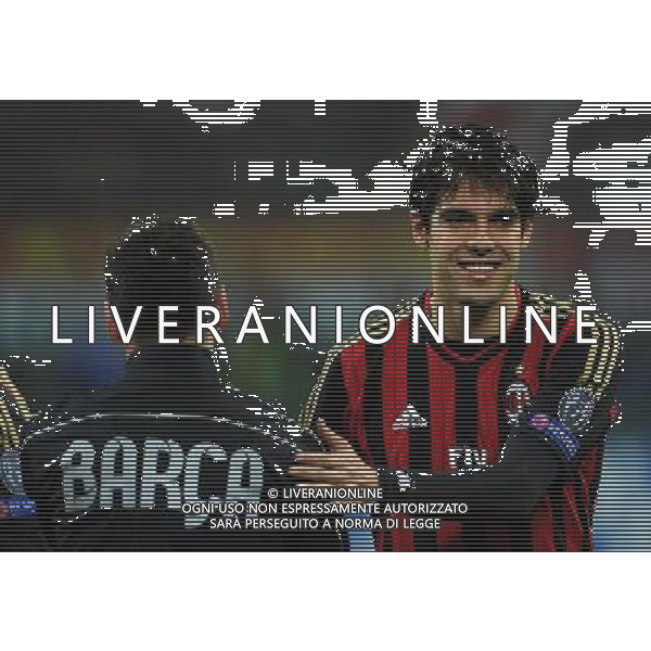 UEFA Champions League 2013/2014 Gruppo H Milano - 22.10.2013 Milan-Barcellona Nella Foto:kaka messi /Ph.Vitez-Ag. Aldo Liverani