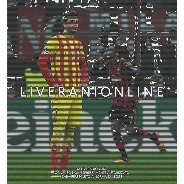 UEFA Champions League 2013/2014 Gruppo H Milano - 22.10.2013 Milan-Barcellona Nella Foto:delusione pique /Ph.Vitez-Ag. Aldo Liverani