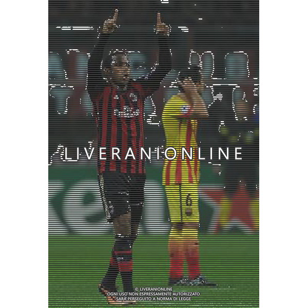 UEFA Champions League 2013/2014 Gruppo H Milano - 22.10.2013 Milan-Barcellona Nella Foto:robinho esulta /Ph.Vitez-Ag. Aldo Liverani
