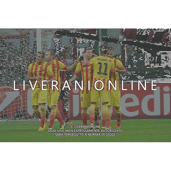 UEFA Champions League - Fase a gironi 3å¡ giornata gruppo H Milano 22-10-2013 Stadio Giuseppe Meazza San Siro Milan - Barcellona nella foto Messi segna 1 a 1 foto Roberto Garavaglia - ag. Aldo Liverani