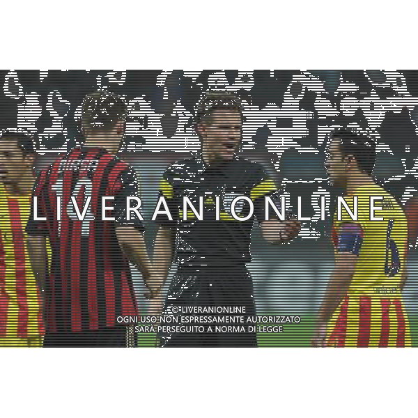 UEFA Champions League - Fase a gironi 3Â° giornata gruppo H Milano 22-10-2013 Stadio Giuseppe Meazza San Siro Milan - Barcellona nella foto l\'arbitro Brych foto Roberto Garavaglia - ag. Aldo Liverani