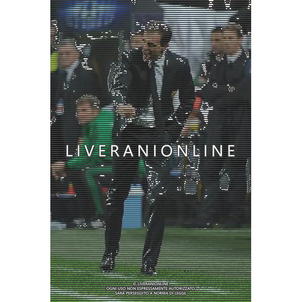UEFA Champions League - Fase a gironi 3Â° giornata gruppo H Milano 22-10-2013 Stadio Giuseppe Meazza San Siro Milan - Barcellona nella foto Allegri foto Roberto Garavaglia - ag. Aldo Liverani