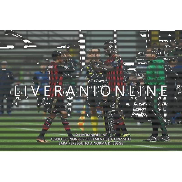 UEFA Champions League - Fase a gironi 3Â° giornata gruppo H Milano 22-10-2013 Stadio Giuseppe Meazza San Siro Milan - Barcellona nella foto ingresso Balotelli foto Roberto Garavaglia - ag. Aldo Liverani