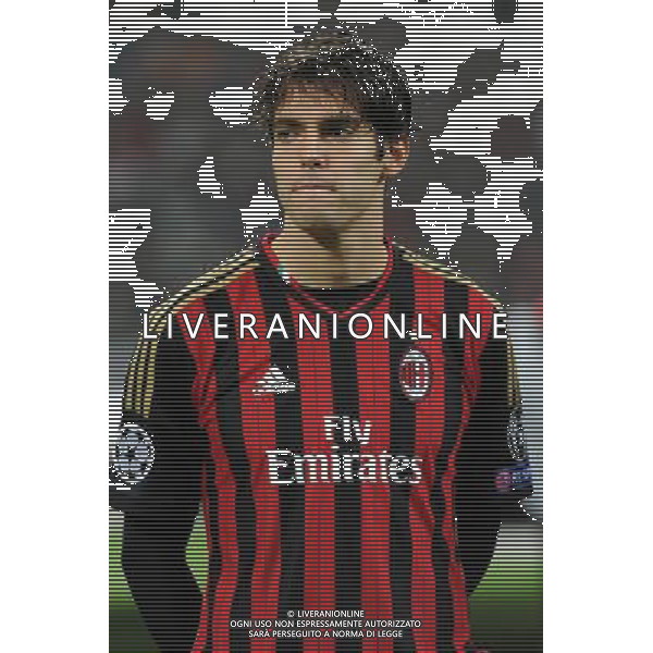 UEFA Champions League - Fase a gironi 3¡ giornata gruppo H Milano 22-10-2013 Stadio Giuseppe Meazza San Siro Milan - Barcellona nella foto Kaka\' (Milan) foto Roberto Garavaglia - ag. Aldo Liverani
