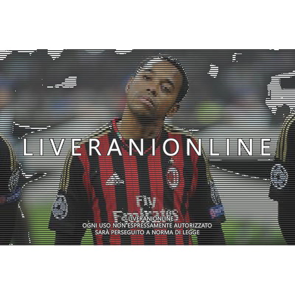 UEFA Champions League - Fase a gironi 3¡ giornata gruppo H Milano 22-10-2013 Stadio Giuseppe Meazza San Siro Milan - Barcellona nella foto Robinho (Milan) foto Roberto Garavaglia - ag. Aldo Liverani