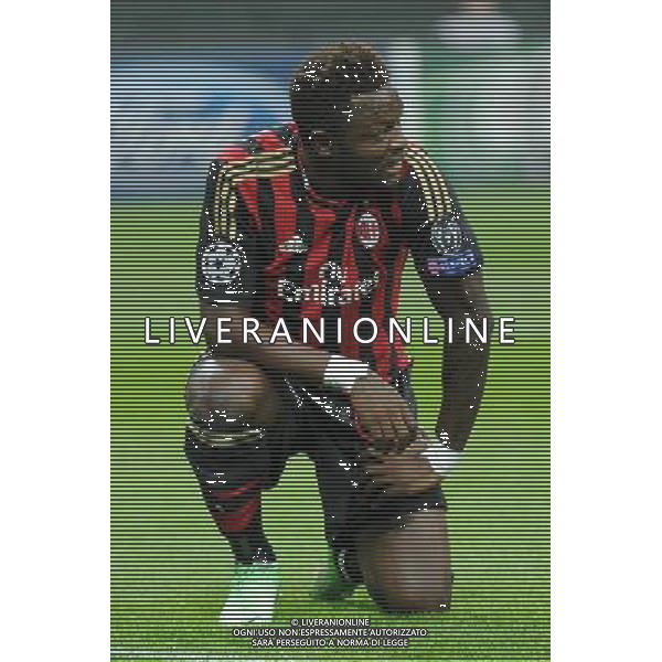 UEFA Champions League - Fase a gironi 3¡ giornata gruppo H Milano 22-10-2013 Stadio Giuseppe Meazza San Siro Milan - Barcellona nella foto Sulley Muntari (Milan) foto Roberto Garavaglia - ag. Aldo Liverani