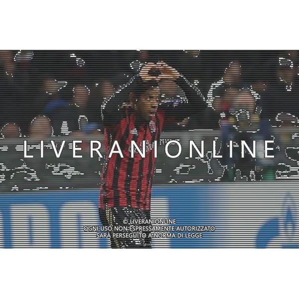 UEFA Champions League - Fase a gironi 3¡ giornata gruppo H Milano 22-10-2013 Stadio Giuseppe Meazza San Siro Milan - Barcellona nella foto Robinho (Milan) foto Roberto Garavaglia - ag. Aldo Liverani