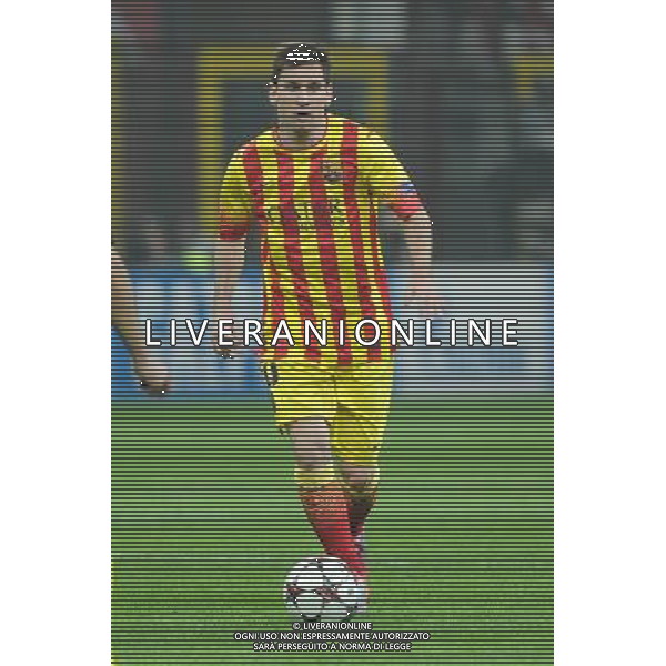 UEFA Champions League - Fase a gironi 3¡ giornata gruppo H Milano 22-10-2013 Stadio Giuseppe Meazza San Siro Milan - Barcellona nella foto Lionel Messi (Barcellona) foto Roberto Garavaglia - ag. Aldo Liverani