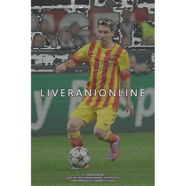 UEFA Champions League - Fase a gironi 3¡ giornata gruppo H Milano 22-10-2013 Stadio Giuseppe Meazza San Siro Milan - Barcellona nella foto Lionel Messi (Barcellona) foto Roberto Garavaglia - ag. Aldo Liverani