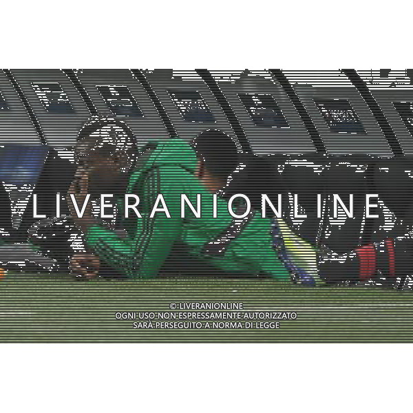 UEFA Champions League - Fase a gironi 3¡ giornata gruppo H Milano 22-10-2013 Stadio Giuseppe Meazza San Siro Milan - Barcellona nella foto Mario Balotelli (Milan) foto Roberto Garavaglia - ag. Aldo Liverani