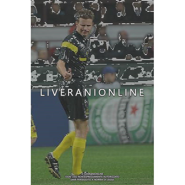 UEFA Champions League - Fase a gironi 3¡ giornata gruppo H Milano 22-10-2013 Stadio Giuseppe Meazza San Siro Milan - Barcellona nella foto l\'arbitro Felix Brych (GER) foto Roberto Garavaglia - ag. Aldo Liverani