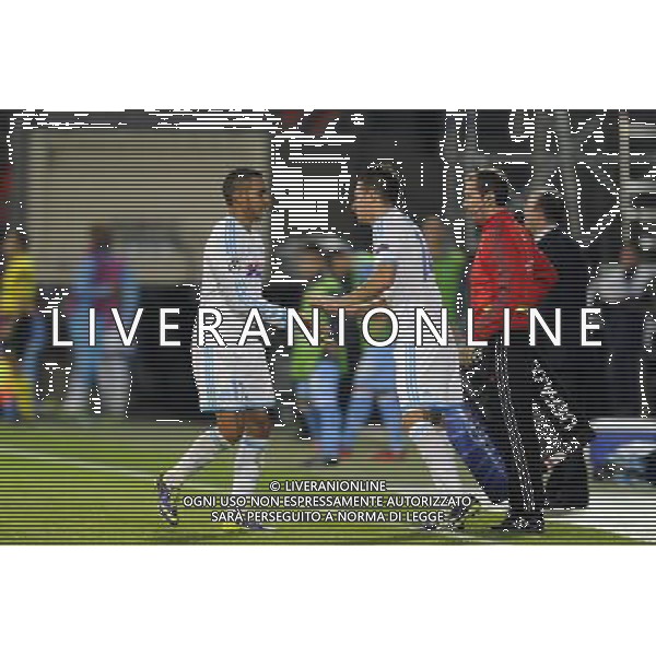 Dimitri PAYET / Florian THAUVIN - 22.10.2013 - Marseille / Naples - Champions League Photo: Amandine Noel / Icon Sport AG ALDO LIVERANI SAS ONLY ITALY