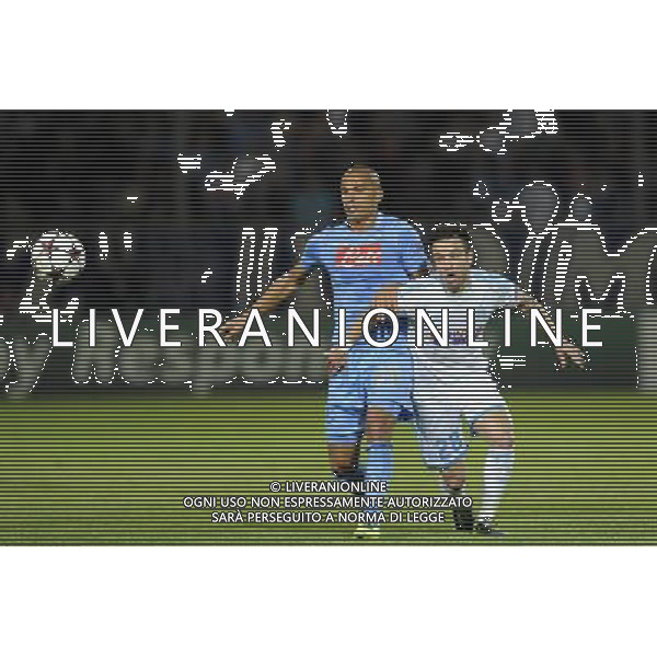 Gokhan INLER / Mathieu VALBUENA - 22.10.2013 - Marseille / Naples - Champions League Photo: Amandine Noel / Icon Sport AG ALDO LIVERANI SAS ONLY ITALY