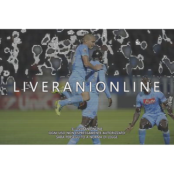 Joie de Gokhan INLER / Duvan ZAPATA / Pablo ARMERO - 22.10.2013 - Marseille / Naples - Champions League Photo: Amandine Noel / Icon Sport AG ALDO LIVERANI SAS ONLY ITALY