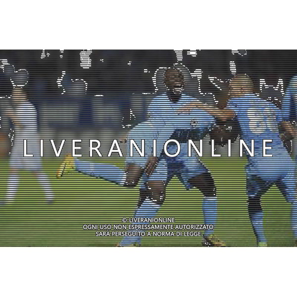 Joie de Gokhan INLER / Duvan ZAPATA / Pablo ARMERO - 22.10.2013 - Marseille / Naples - Champions League Photo: Amandine Noel / Icon Sport AG ALDO LIVERANI SAS ONLY ITALY