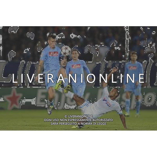 Marek HAMSIK / Alaixys ROMAO - 22.10.2013 - Marseille / Naples - Champions League Photo: Amandine Noel / Icon Sport AG ALDO LIVERANI SAS ONLY ITALY