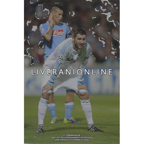 Marek HAMSIK / Andre Pierre GIGNAC - 22.10.2013 - Marseille / Naples - Champions League Photo: Amandine Noel / Icon Sport AG ALDO LIVERANI SAS ONLY ITALY