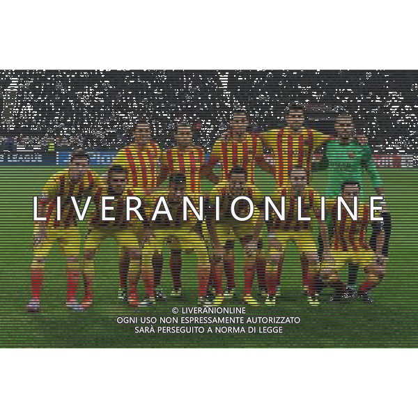 UEFA Champions League 2013/2014 Gruppo H Milano - 22.10.2013 Milan-Barcellona Nella Foto:Barcellona Squadra Formazione Adriano,Mascherano,Busquets,Pique\',Valdes,Messi,Alves,Neymar,Sanchez,Iniesta,Xavi /Ph.Vitez-Ag. Aldo Liverani