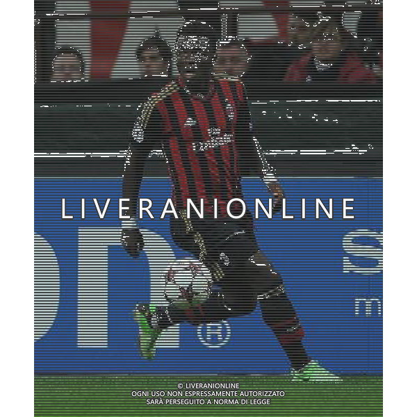 UEFA Champions League 2013/2014 Gruppo H Milano - 22.10.2013 Milan-Barcellona Nella Foto:Muntari Sulley /Ph.Vitez-Ag. Aldo Liverani