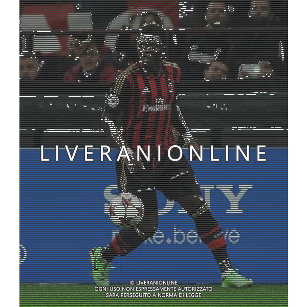 UEFA Champions League 2013/2014 Gruppo H Milano - 22.10.2013 Milan-Barcellona Nella Foto:Muntari Sulley /Ph.Vitez-Ag. Aldo Liverani