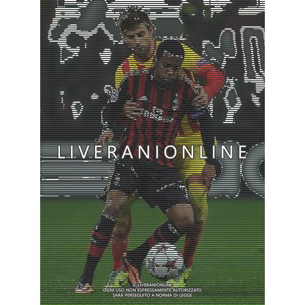 UEFA Champions League 2013/2014 Gruppo H Milano - 22.10.2013 Milan-Barcellona Nella Foto:Robinho-Pique\' Gerard /Ph.Vitez-Ag. Aldo Liverani