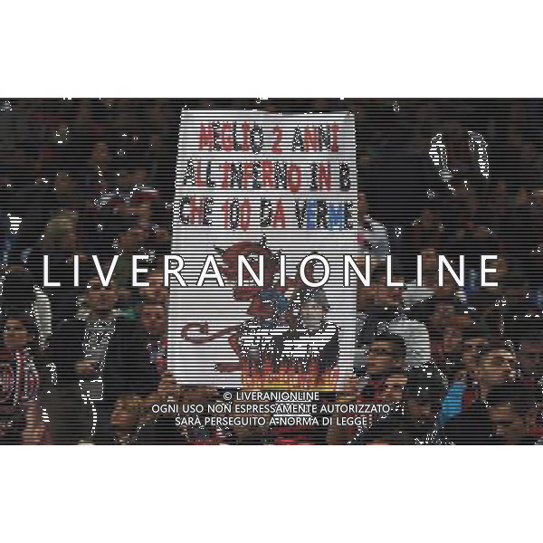 UEFA Champions League 2013/2014 Gruppo H Milano - 22.10.2013 Milan-Barcellona Nella Foto:Tifosi Milan /Ph.Vitez-Ag. Aldo Liverani