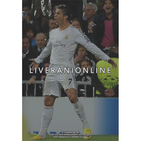 UEFA Champions League 2013/2014 Gruppo B Madrid (Spagna) - 23.10.2013 Real Madrid-Juventus Nella Foto:ronaldo esulta secondo gol /Ph.Vitez-Ag. Aldo Liverani