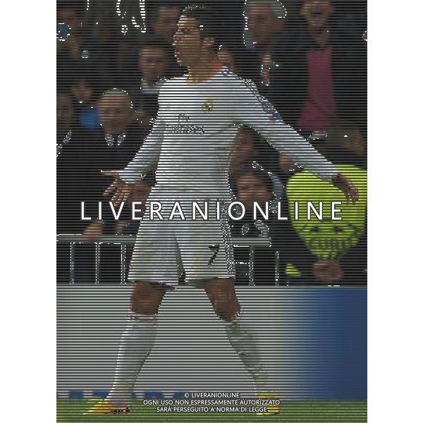 UEFA Champions League 2013/2014 Gruppo B Madrid (Spagna) - 23.10.2013 Real Madrid-Juventus Nella Foto:ronaldo esulta secondo gol /Ph.Vitez-Ag. Aldo Liverani
