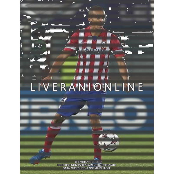 22.10.2013, Ernst Happel Stadion, AUT, UEFA Champions League, FK Austria Wien vs Atletico Madrid, Gruppe G, im Bild Filho Joao Miranda de Souza, (Atletico Madrid, #23) // during the UEFA Champions League group G match between FK Austria Vienna and Club Atletico de Madrid at the Ernst Happel Stadion in Vienna, Austria on 2013/10/22. Â©photoshot/AGENZIA ALDO LIVERANI SAS - ITALY ONLY - FK Austria Vienna vs Atletico Madrid UEFA Champions gruppo G a Ernst Happel Stadion di Vienna, in Austria 22 ottobre 2013 