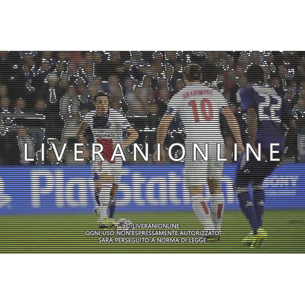 Edinson CAVANI / Zlatan IBRAHIMOVIC - 23.10.2013 - Anderlecht / Paris Saint Germain - Champions League Photo: Amandine Noel / Icon Sport AG ALDO LIVERANI SAS ONLY ITALY