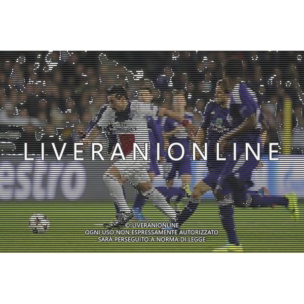 Ezequiel LAVEZZI - 23.10.2013 - Anderlecht / Paris Saint Germain - Champions League Photo: Amandine Noel / Icon Sport AG ALDO LIVERANI SAS ONLY ITALY