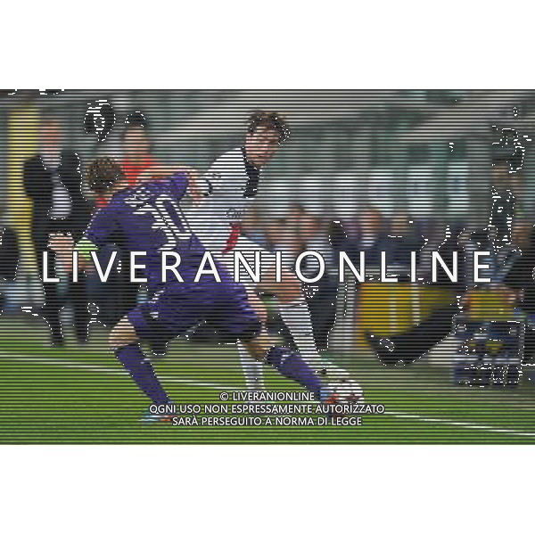 Guillaume GILLET / Maxwell SCHERRER - 23.10.2013 - Anderlecht / Paris Saint Germain - Champions League Photo: Amandine Noel / Icon Sport AG ALDO LIVERANI SAS ONLY ITALY