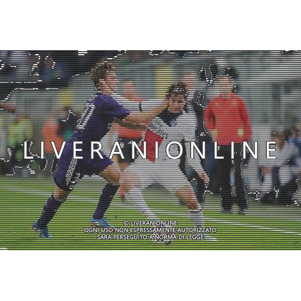 Guillaume GILLET / Maxwell SCHERRER - 23.10.2013 - Anderlecht / Paris Saint Germain - Champions League Photo: Amandine Noel / Icon Sport AG ALDO LIVERANI SAS ONLY ITALY