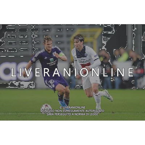 Guillaume GILLET / Maxwell SCHERRER - 23.10.2013 - Anderlecht / Paris Saint Germain - Champions League Photo: Amandine Noel / Icon Sport AG ALDO LIVERANI SAS ONLY ITALY