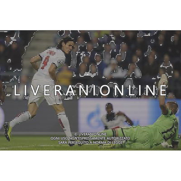 But de Edinson CAVANI - 23.10.2013 - Anderlecht / Paris Saint Germain - Champions League Photo: Amandine Noel / Icon Sport