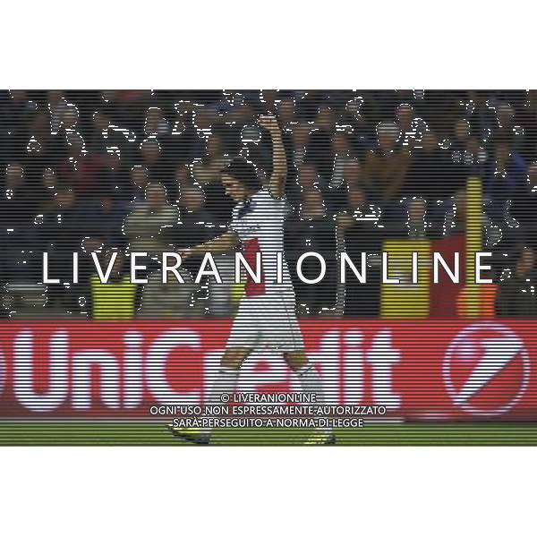 Joie de Edinson CAVANI - 23.10.2013 - Anderlecht / Paris Saint Germain - Champions League Photo: Amandine Noel / Icon Sport AG ALDO LIVERANI SAS ONLY ITALY