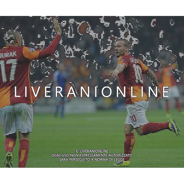 UEFA Champions League group B match between Galatasaray and FC Copenhagen at Turk Telekom Arena Stadium on October 23, 2013 in Istanbul, Turkey Pictured: Galatasaray\'s Wesley Sneijder celebrates after goal. LIGA MISTRZOW SEZON 2013/2014 PILKA NOZNA GALATASARAY ISTAMBUL vs FC KOPENHAGA FOT.SESKIM PHOTO/NEWSPIX.PL TURKEY, GERMANY, AUSTRIA AND UK OUT !!! --- Newspix.pl ©PHOTOSHOT/AGENZIA ALDO LIVERANI SAS - ITALY ONLY - EDITORIAL USE ONLY *** Local Caption *** www.newspix.pl mail us: info@newspix.pl call us: 0048 022 23 22 222 --- Polish Picture Agency by Ringier Axel Springer Poland