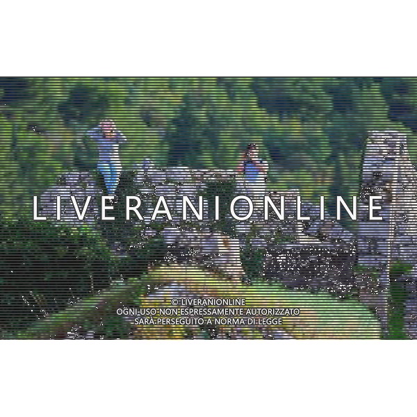 (131024) -- KOTOR, Oct. 24, 2013 () -- Photo taken on Oct. 16, 2013 shows the old town of Kotor in Montenegro. Located in a secluded part of the Gulf of Kotor, the old Mediterranean coastal town of Kotor is surrounded by fortifications built during the Venetian period and has one of the best preserved medieval old towns in the Adriatic and is a UNESCO world heritage site. (/Gong Bing) ©Photoshot/Ag. Aldo Liverani s.a.s.-Only Italy-Editorial Use Only