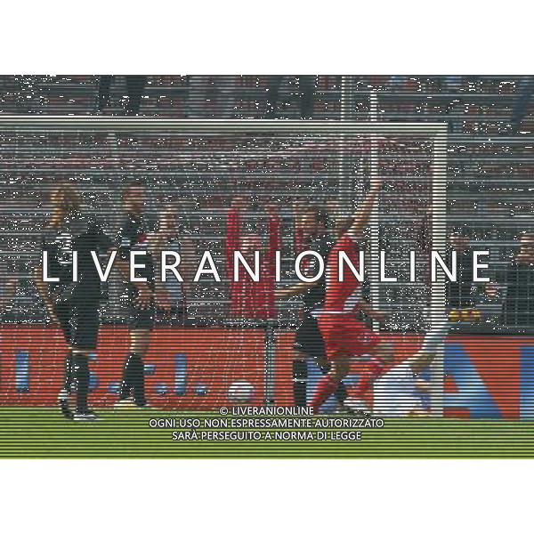MANTOVA 27 OTTOBRE 2013 / CAMPIONATO LEGAPRO II DIVISIONE 2013-2014 / MANTOVA VS RIMINI / NELLA FOTO: IL GOL DI OLIVI PER L\'1-1 / FOTO FRANCESCA SOLI - AGENZIA ALDO LIVERANI SAS
