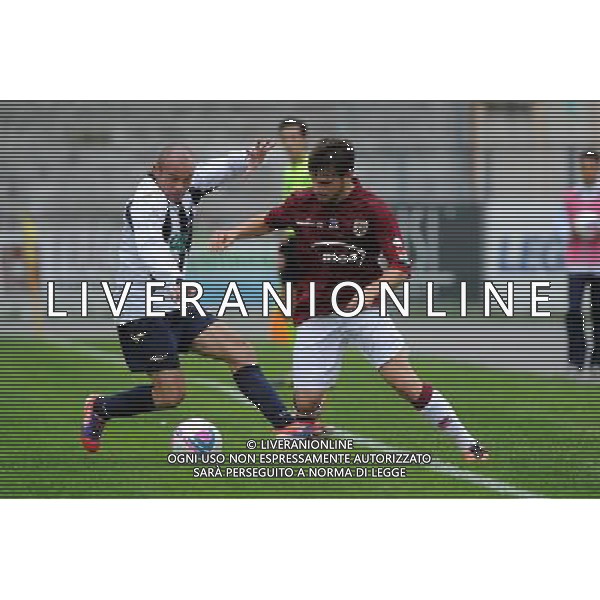 Savona 27-10-2013 Stadio Valerio Bacigalupo Campionato Lega PRO Prima Divisione girone A - 8å¡ giornata Savona - Reggiana nella foto Demartis a SX e Bandini foto Roberto Garavaglia - ag. Aldo Liverani sas