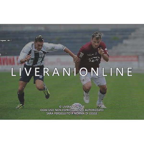Savona 27-10-2013 Stadio Valerio Bacigalupo Campionato Lega PRO Prima Divisione girone A - 8å¡ giornata Savona - Reggiana nella foto Spirito a SX e Ruopolo foto Roberto Garavaglia - ag. Aldo Liverani sas