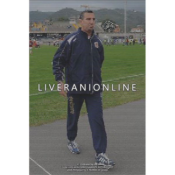 Savona 27-10-2013 Stadio Valerio Bacigalupo Campionato Lega PRO Prima Divisione girone A - 8¡ giornata Savona - Reggiana nella foto Pier Francesco Battistini allenatore della Reggiana foto Roberto Garavaglia - ag. Aldo Liverani sas