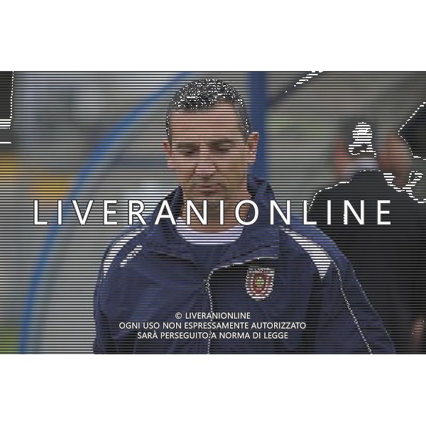 Savona 27-10-2013 Stadio Valerio Bacigalupo Campionato Lega PRO Prima Divisione girone A - 8¡ giornata Savona - Reggiana nella foto Pier Francesco Battistini allenatore della Reggiana foto Roberto Garavaglia - ag. Aldo Liverani sas