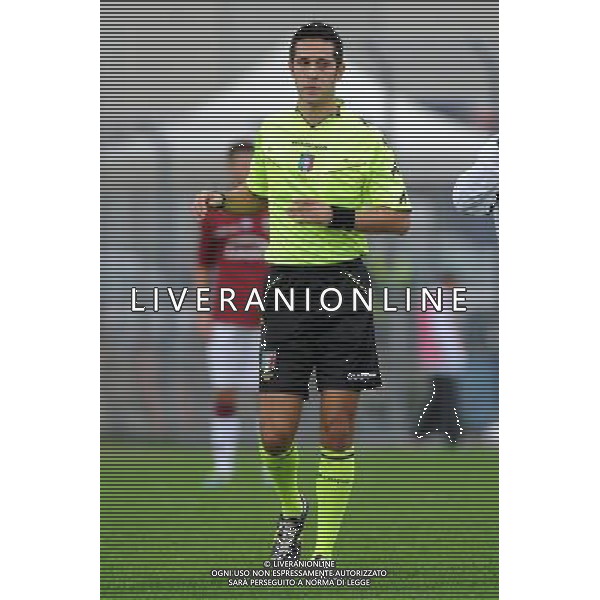 Savona 27-10-2013 Stadio Valerio Bacigalupo Campionato Lega PRO Prima Divisione girone A - 8¡ giornata Savona - Reggiana nella foto l\'arbitro Valerio Colarossi di Roma foto Roberto Garavaglia - ag. Aldo Liverani sas