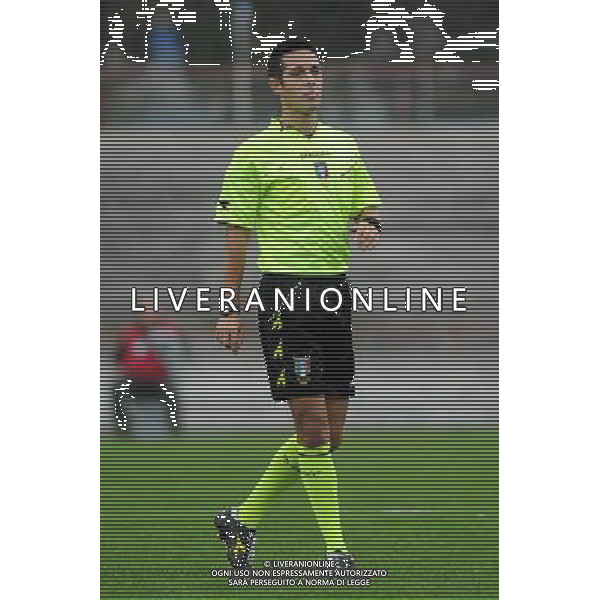 Savona 27-10-2013 Stadio Valerio Bacigalupo Campionato Lega PRO Prima Divisione girone A - 8¡ giornata Savona - Reggiana nella foto l\'arbitro Valerio Colarossi di Roma foto Roberto Garavaglia - ag. Aldo Liverani sas