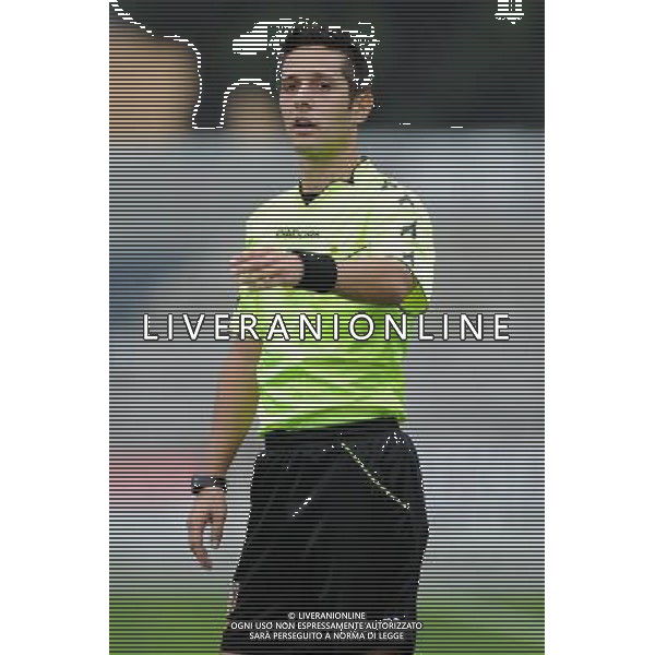 Savona 27-10-2013 Stadio Valerio Bacigalupo Campionato Lega PRO Prima Divisione girone A - 8¡ giornata Savona - Reggiana nella foto l\'arbitro Valerio Colarossi di Roma foto Roberto Garavaglia - ag. Aldo Liverani sas