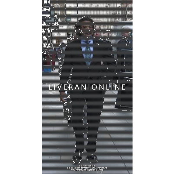 Shahid Khan, the owner of the Jacksonville Jaguars and new owner of Fulham FC arrives at MASH restaurant for lunch with NFL Commissioner Roger Goodell. London ©PHOTOHSOT/AGENZIA ALDO LIVERANI SAS - ITALY ONLY - EDITORIAL USE ONLY